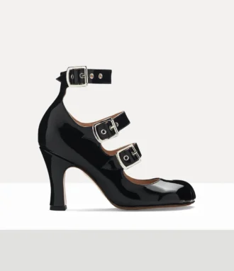 Animal Toe Three-Strap Schuh