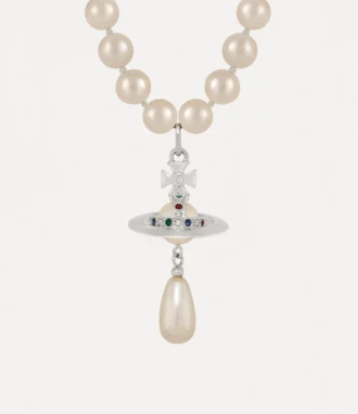 Einreihiges Perlen-Choker-Halsband