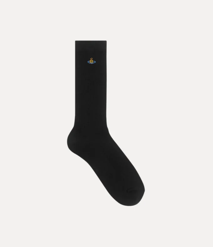 Gerippte Crew-Socken