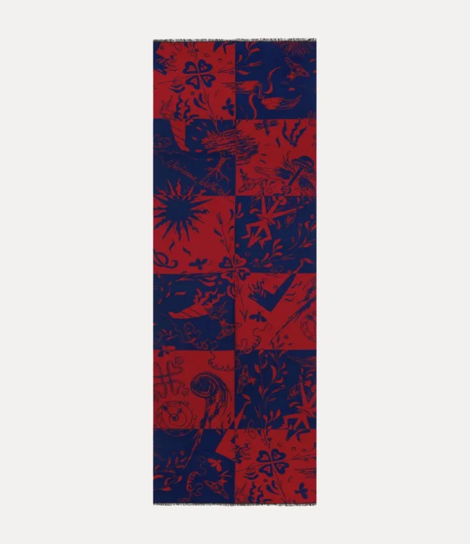 Karierte Stola Karierte Stola