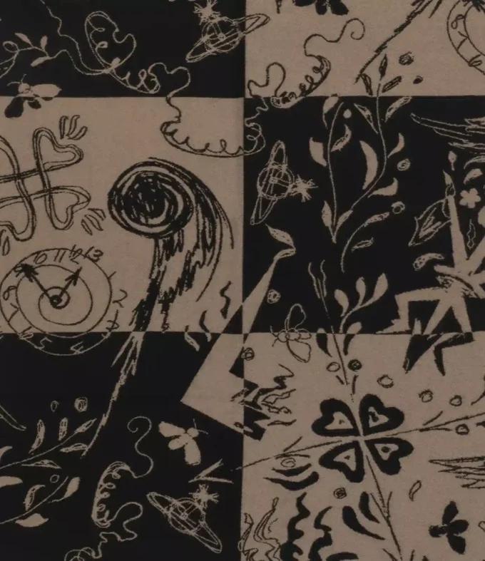 Karierte Stola Karierte Stola