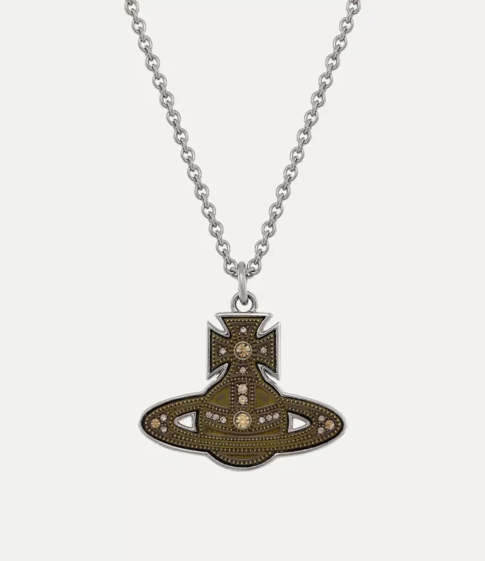 Man. Laszlo Orb Anhänger-Halskette