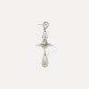 Man. Pearl Drop Single Earring