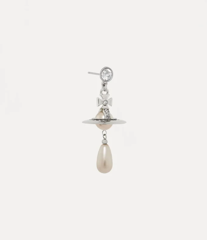 Man. Pearl Drop Single Earring