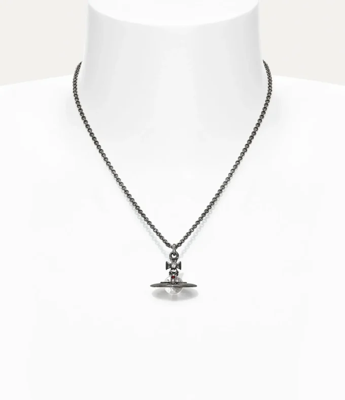 Neue Halskette mit kleinem Orb-Anhänger