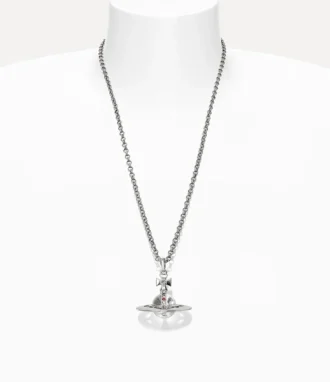 Neue kleine Orb-Anhänger-Halskette