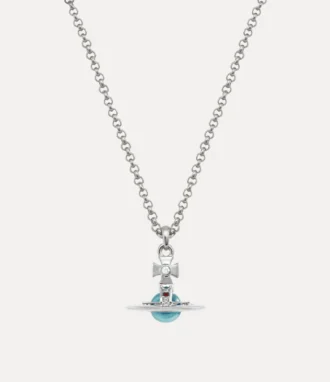 Neue Petite Orb-Anhänger-Halskette