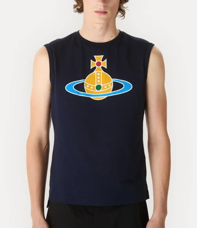 Oversized Orb Muscle Vest