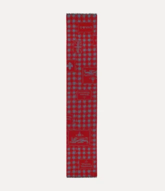 Schal mit Dogtooth-Emblem