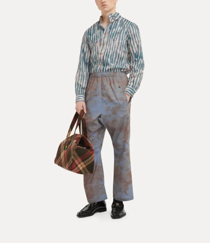 Zwei-Knopf-Krall-Hemd