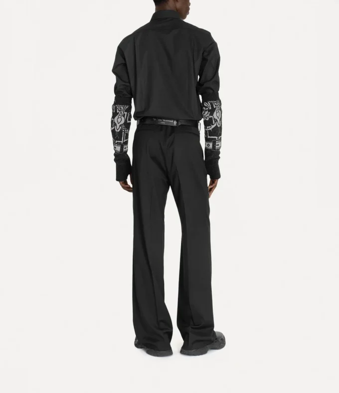 Zwei-Knopf-Krall-Hemd